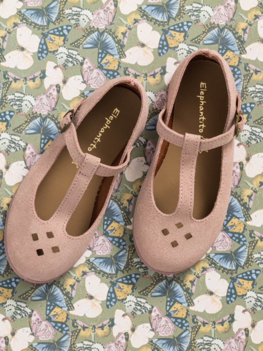 Elephantito Rose Suede Dress Shoes - New EU 36